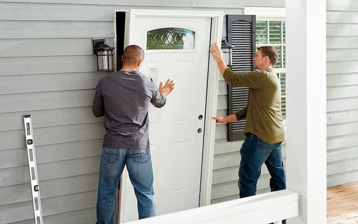 How to Install an Exterior Door That is Not Prehung